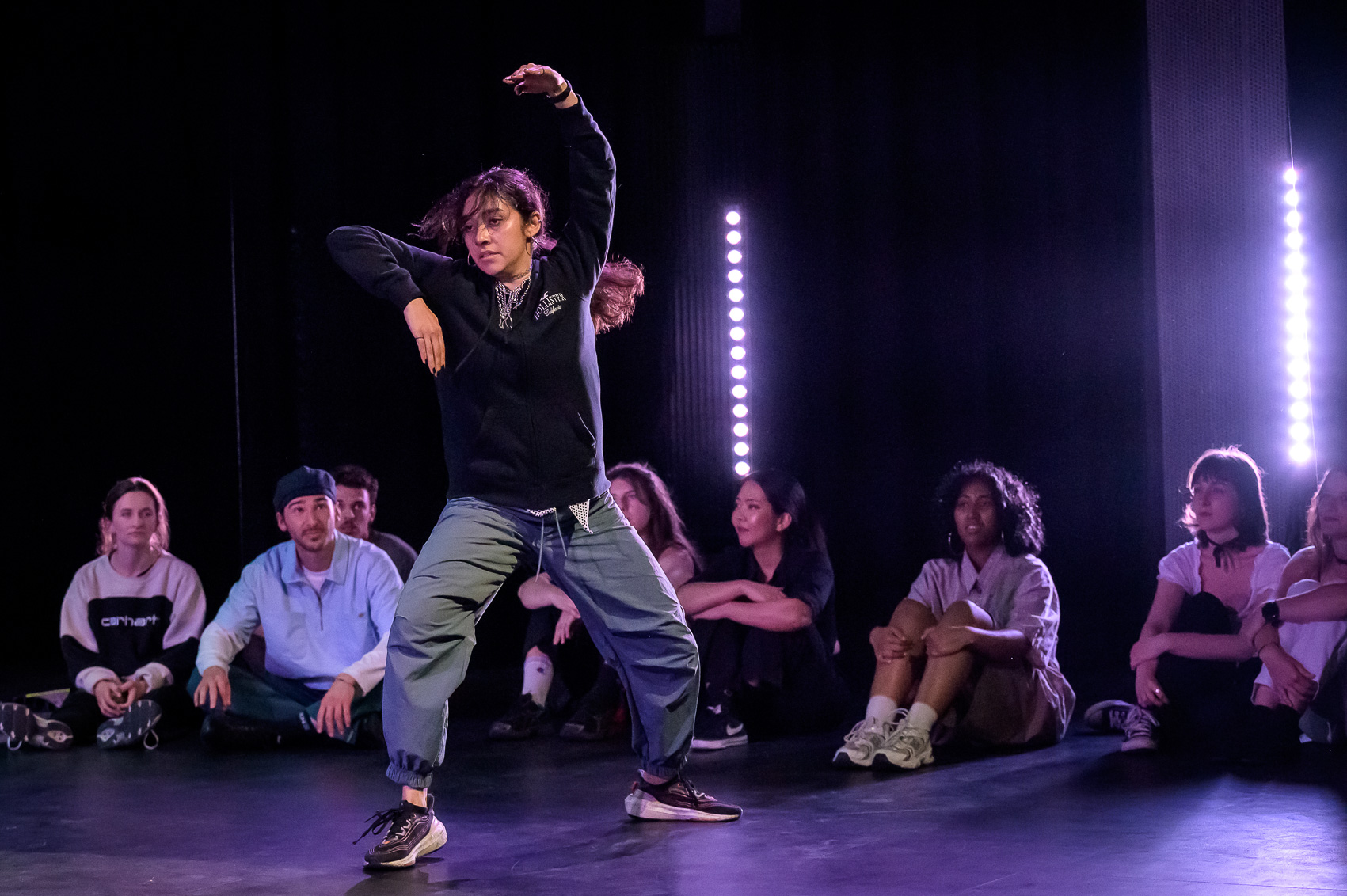 Battle de danse organisé par le CROUS de Strasbourg à la Pokop.