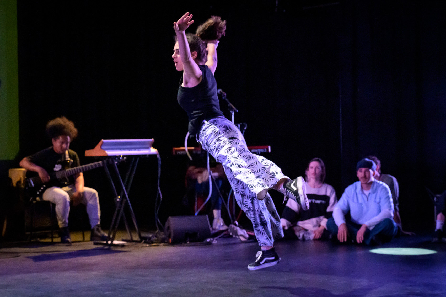 Battle de danse organisé par le CROUS de Strasbourg à la Pokop.