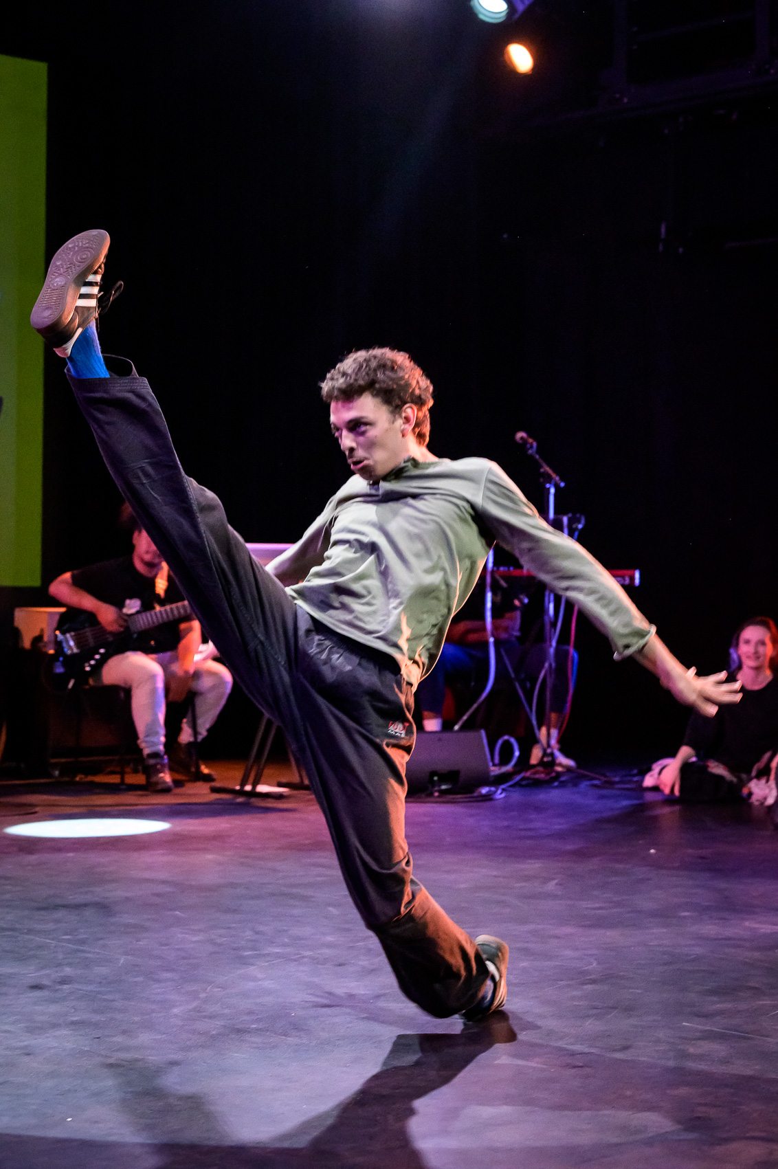 Battle de danse organisé par le CROUS de Strasbourg à la Pokop.