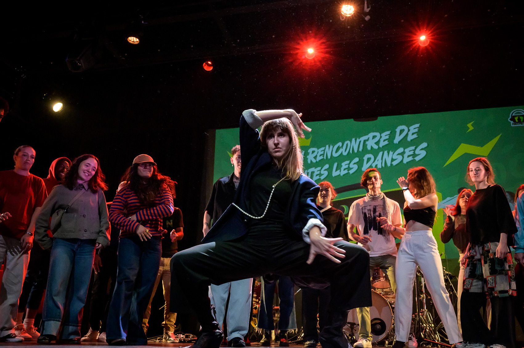 Battle de danse organisé par le CROUS de Strasbourg à la Pokop.